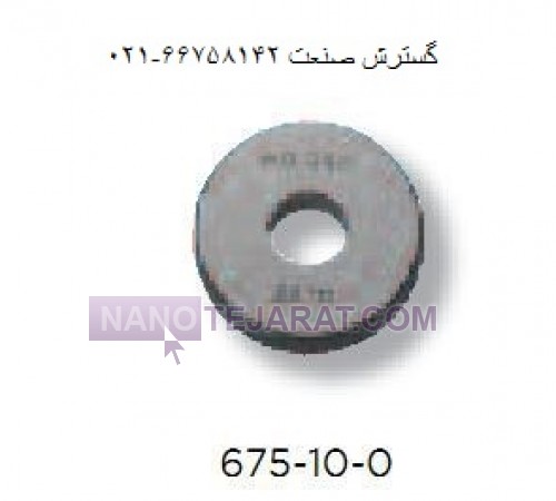 گیج برو نرو * گیج رینگی صاف سایز 10 اسیمتو کد 0-10-675